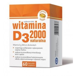 Vit. D3 HASCO 2 000 j.m, 60...