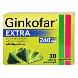 Ginkofar Extra 0,24 g, 30...