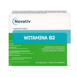 Novativ Witamina B2, 60...