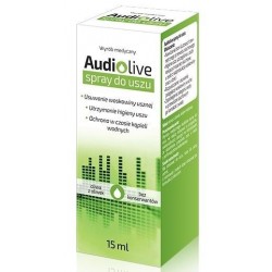 Audiolive spray do uszu, 15 ml